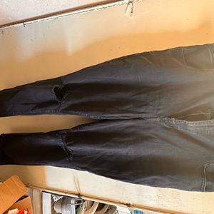 Black American Eagle Super High-Rise Jegging